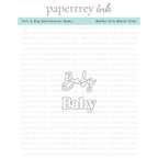 Papertrey Ink This is Big Sentiments Baby Clear Stamp and Die Set product image 2