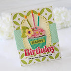 Papertrey Ink This is Big Sentiments Birthday Clear Stamps 1625 cupcake