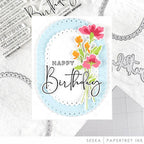 Papertrey Ink This is Big Sentiments Birthday Dies pti-0903 birthday