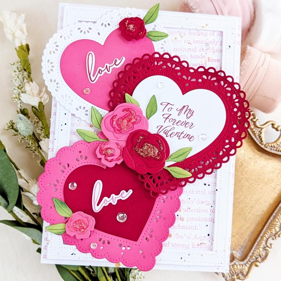 Papertrey Ink This is Big Sentiments Definitions of Love Dies pti-1049 love