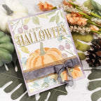 Papertrey Ink This is Big Sentiments Halloween Dies pti-1133 happy halloween card