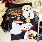 Papertrey Ink This is Big Sentiments Halloween Dies pti-1133 spooky season card