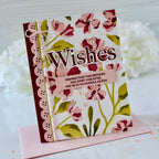 Papertrey Ink This is Big Sentiments Wishes Dies pti-0973 birthday wishes wonderful