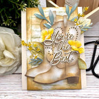 Papertrey Ink This is Big Sentiments You're the Best Dies pti-0940 boots