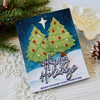 Papertrey Ink This is Bigs Sentiments:Happy Holidays Clear Stamp and Die Set warm wishes