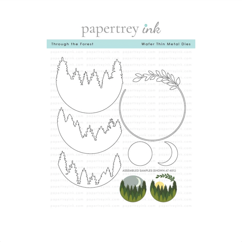 Papertrey Ink Through the Forest pti-1113