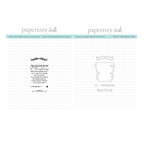 Papertrey Ink Twas the Night Before Christmas Clear Stamp and Die Set