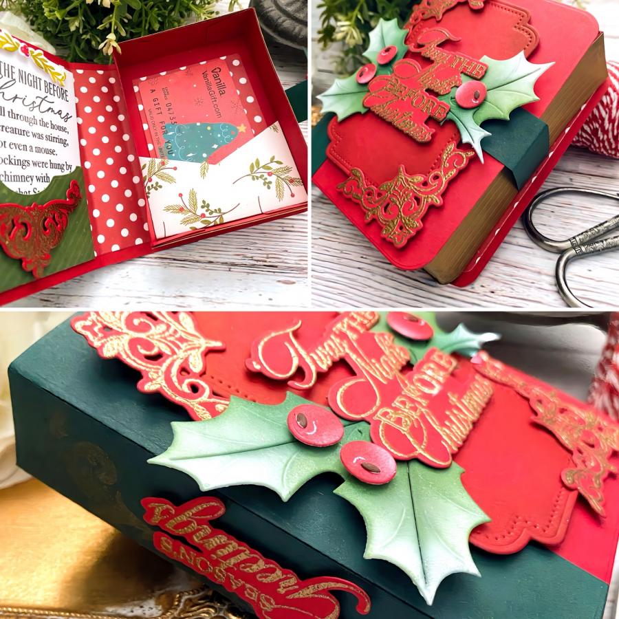 Papertrey Ink Twas the Night Before Christmas Clear Stamp and Die Set box