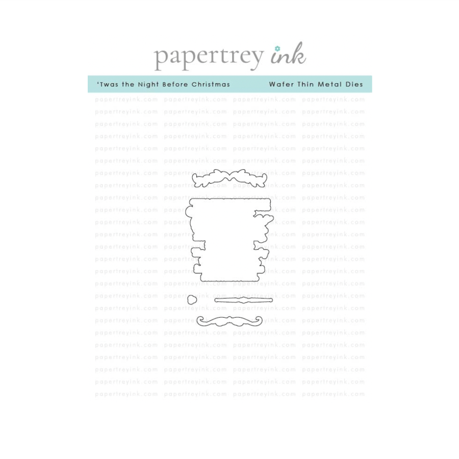 Papertrey Ink Twas the Night Before Christmas Dies pti-1002