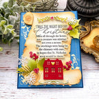 Papertrey Ink Twas the Night Before Christmas Dies pti-1002 house
