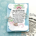Papertrey Ink Twas the Night Before Christmas Dies pti-1002 mouse