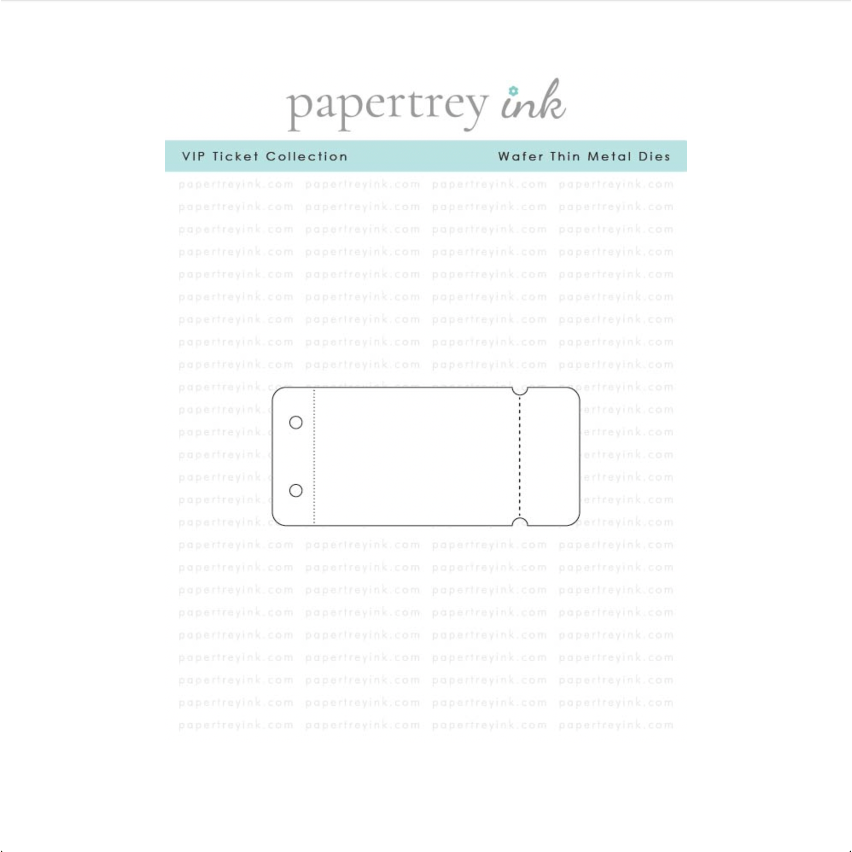 Papertrey Ink VIP Ticket Collection Dining Clear Stamp and Die Set product image 2