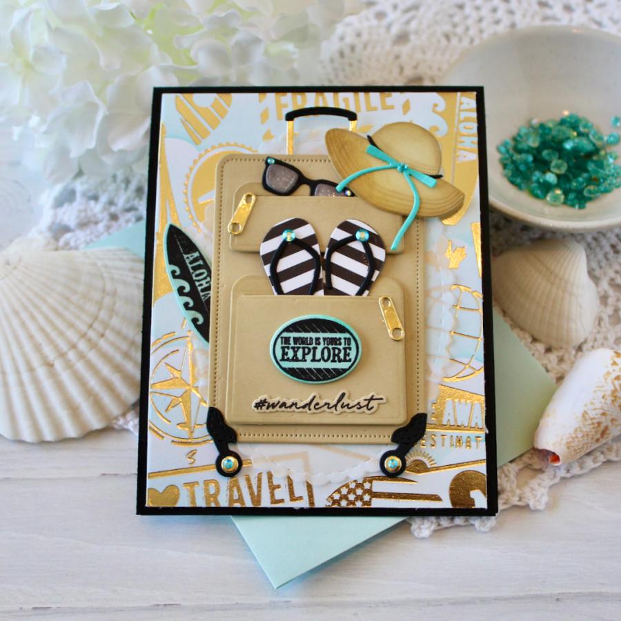 Papertrey Ink Well Traveled Clear Stamps 1648 explore