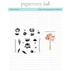 Papertrey Ink Wild Petals Clear Stamp and Die Set product image 1