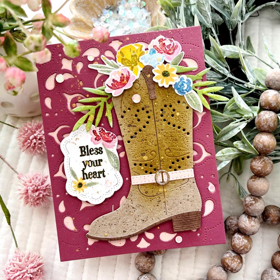 Papertrey Ink Wild Petals Clear Stamps 1641 flowers