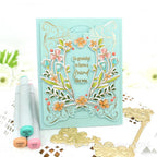 Papertrey Ink Wildflower Wreath Clear Stamps 1698 friend