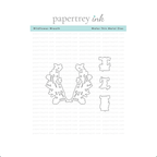 Papertrey Ink Wildflower Wreath Dies pti-1080