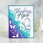 Papertrey Ink Winged Serenity Clear Stamps 1647 thinking of you