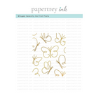 Papertrey Ink Winged Serenity Hot Foil Plate ptif-0039
