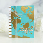 Papertrey Ink Wish You Were Here Dies pti-0959 map