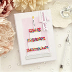 Papertrey Ink Wrapped in Love Clear Stamp and Die Set birthday cake