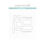 Papertrey Ink Wrapped in Love Dies pti-1057