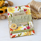 Papertrey This is Big Sentiments Thankful Dies pti-0836 autumn