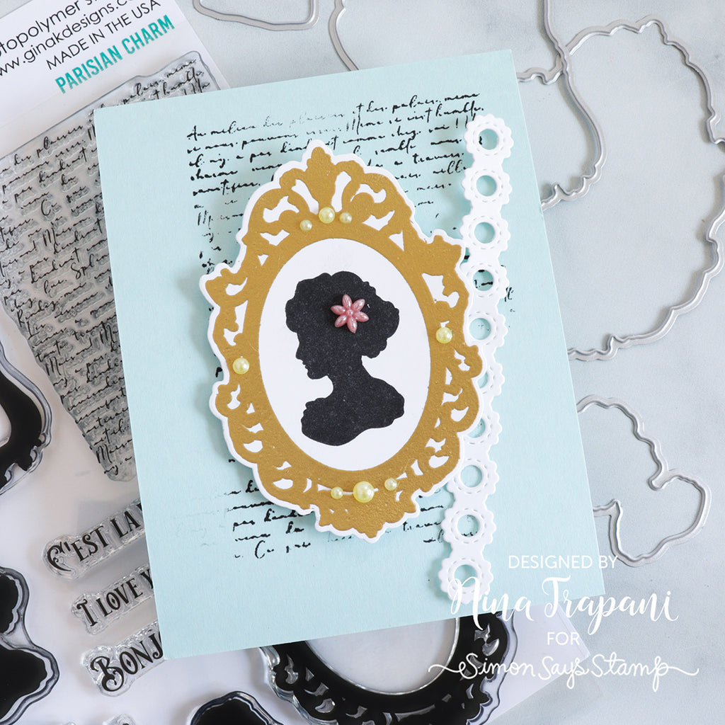 Parisian Charm in progress card