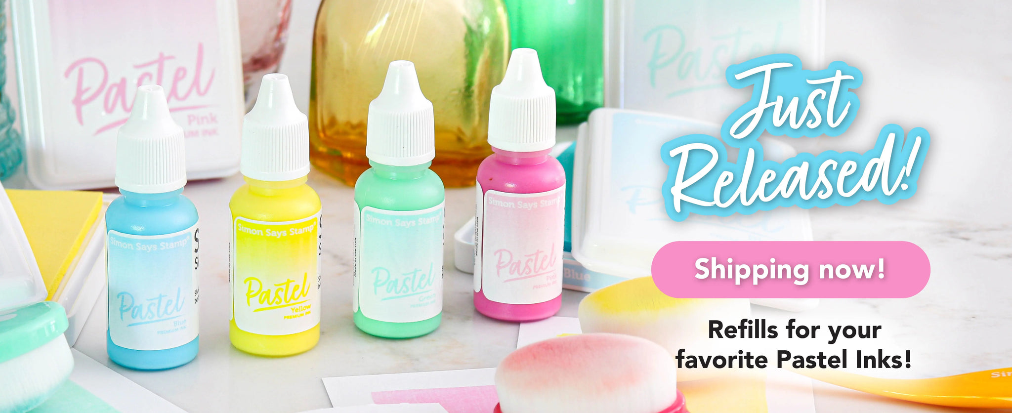 Just Released! Shipping Now! Refills for Your Favorite Pastel Inks