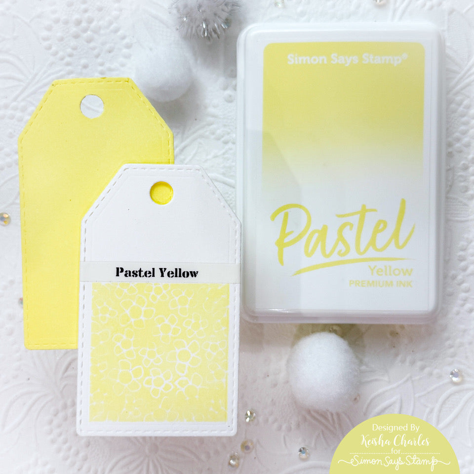 Simon Says Stamp Pastel Premium Ink Pad Pastel Yellow ptl101 Festive Fun