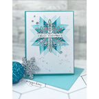 Simon Says Stamp Set of 3 Stencils Patchwork 1099mt Sugar and Spice Holiday Card