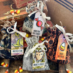 Tim Holtz Tiny Frights Stamps with Simon Says Stamp Dies Bundle settf25 Halloween Bag Tags | color-code:ALT07