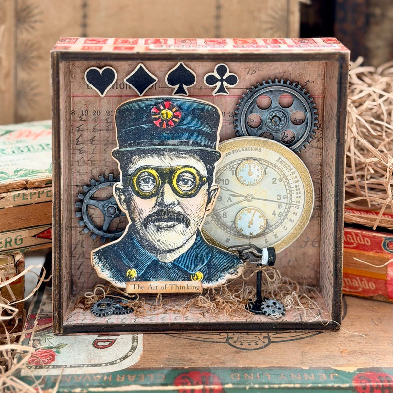 Simon Says Stamp The Inspector Wafer Dies 465sss Steam Punk Frame | color-code:ALT08