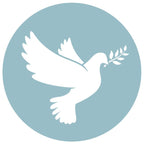 Honey Bee Peace Dove Wax Stamper hbtl-ws-dove