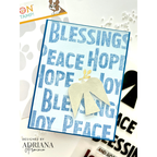 Simon Says Stamps and Dies Peacebird set1093pb And Everything Nice Christmas Card