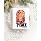 Simon Says Stamps and Dies Peacebird set1093pb And Everything Nice Christmas Card