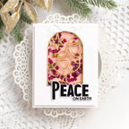 Simon Says Stamp Peacebird Wafer Dies 1435mdc And Everything Nice Christmas Card