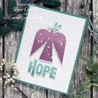 Simon Says Stamp Peacebird Wafer Dies 1435mdc And Everything Nice Christmas Card