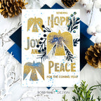 Simon Says Clear Stamps Peacebird 2296msc And Everything Nice Christmas Card | color-code:ALT02