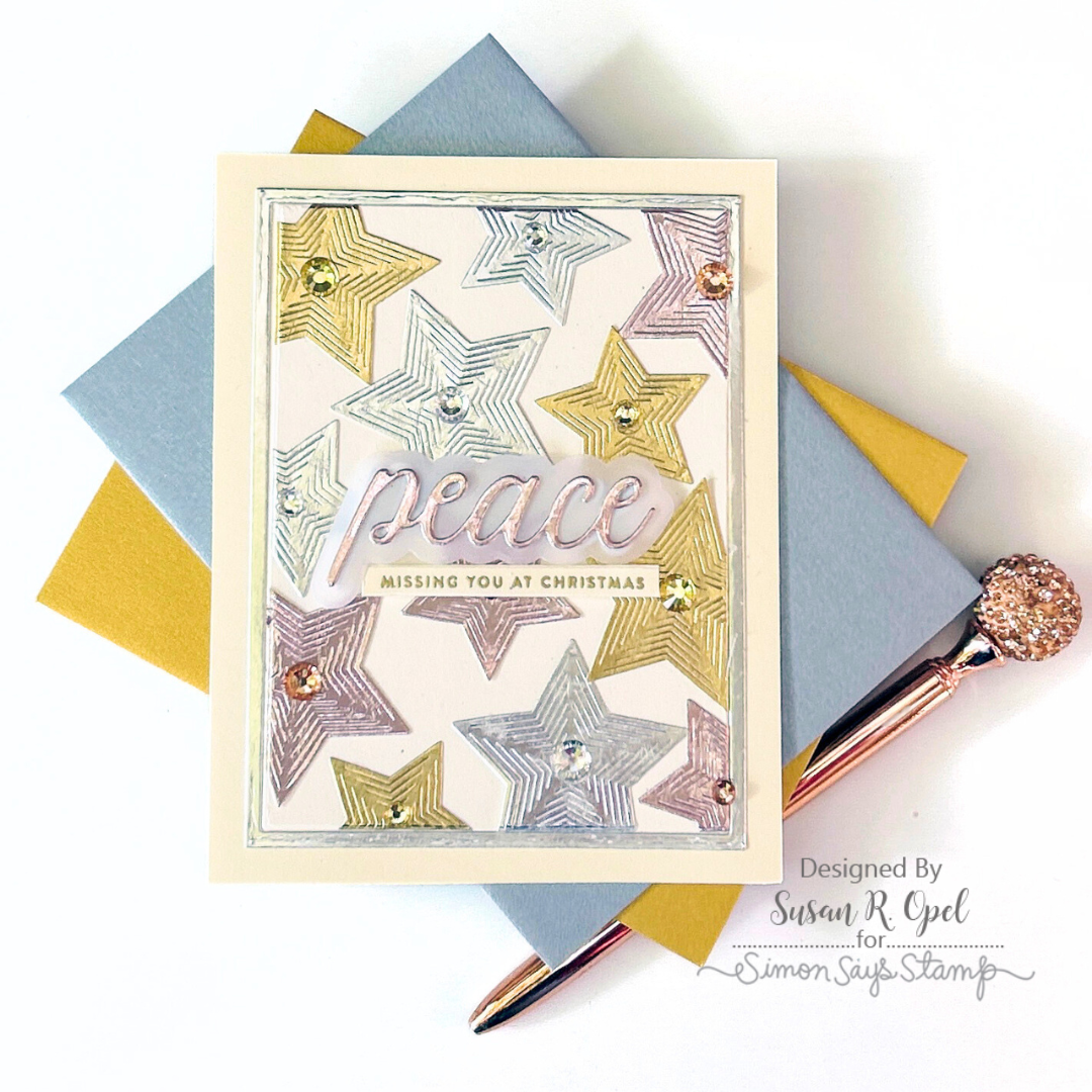 Simon Says Stamp Pawsitively Dazzling Gems Peachy se116 Festive Fun | color-code:ALT01