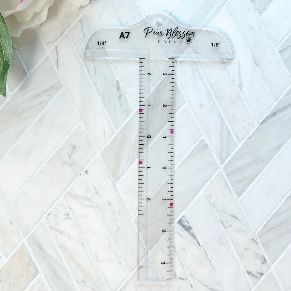 Pear Blossom Press T-Square Ruler A7 27488 product