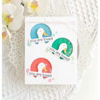 Simon Says Stamp Peeking Duck Wafer Dies s996 You Are Loved Card | color-code:ALT05