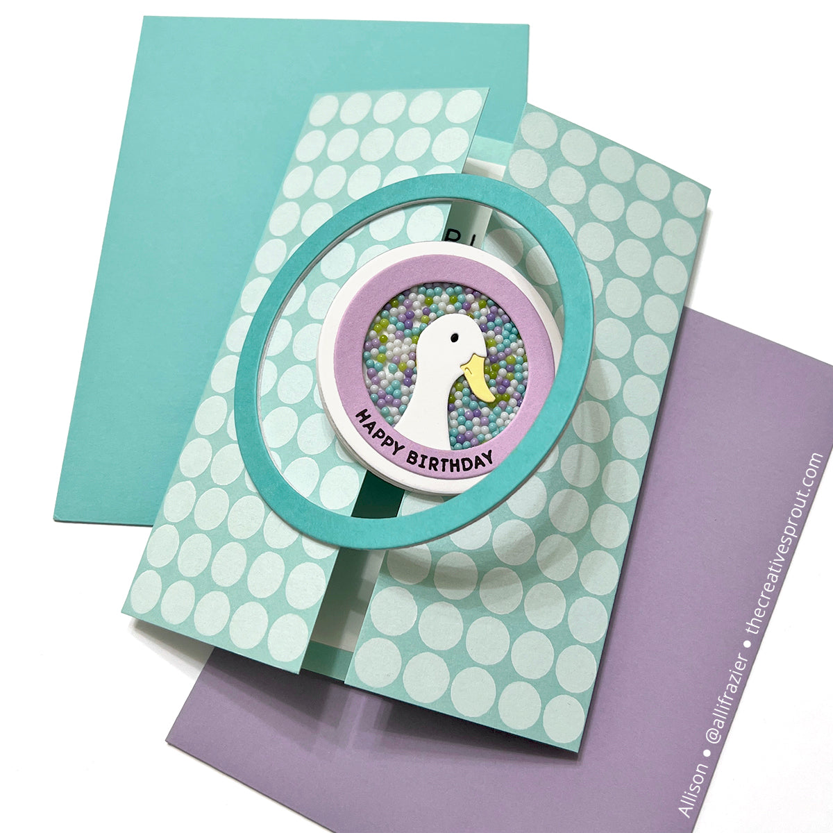 Simon Says Stamp Peeking Duck Wafer Dies s996 You Are My Favorite Birthday Card | color-code:ALT04