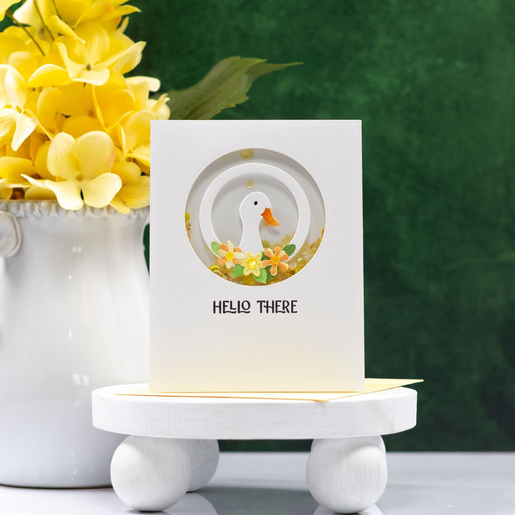 Simon Says Stamp Peeking Duck Wafer Dies s996 You Are My Favorite Hello There Card | color-code:ALT03