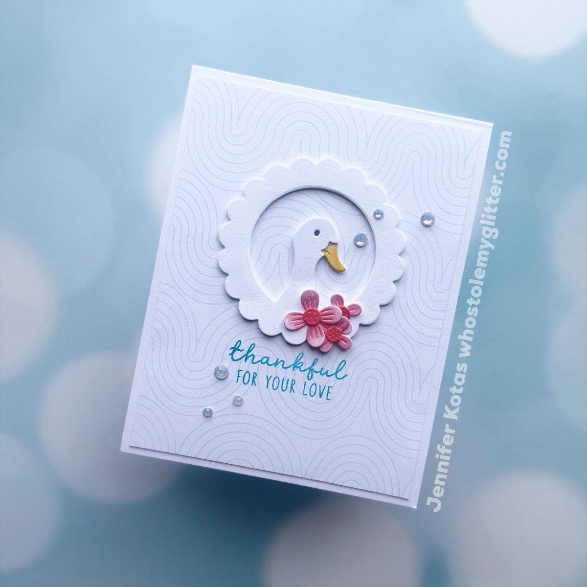 Simon Says Stamp Peeking Duck Wafer Dies s996 You Are My Favorite Thankful Card | color-code:ALT02