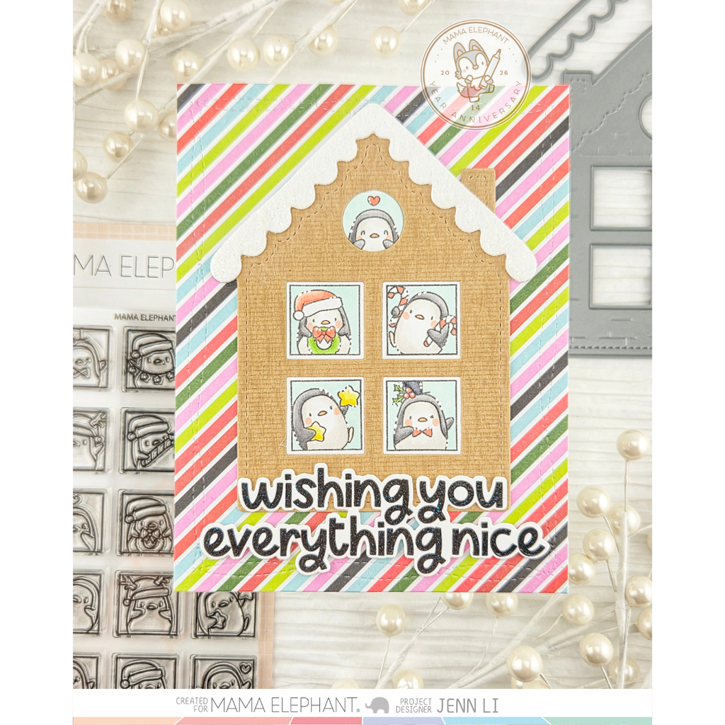 Mama Elephant Docket Lil Home Creative Cuts Steel Dies