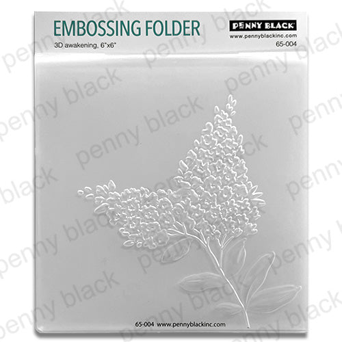 Penny Black 3D Awakening Embossing Folder 65-004