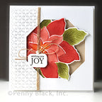 Penny Black 3D Poinsettia Cut Out Die 51-850 joy