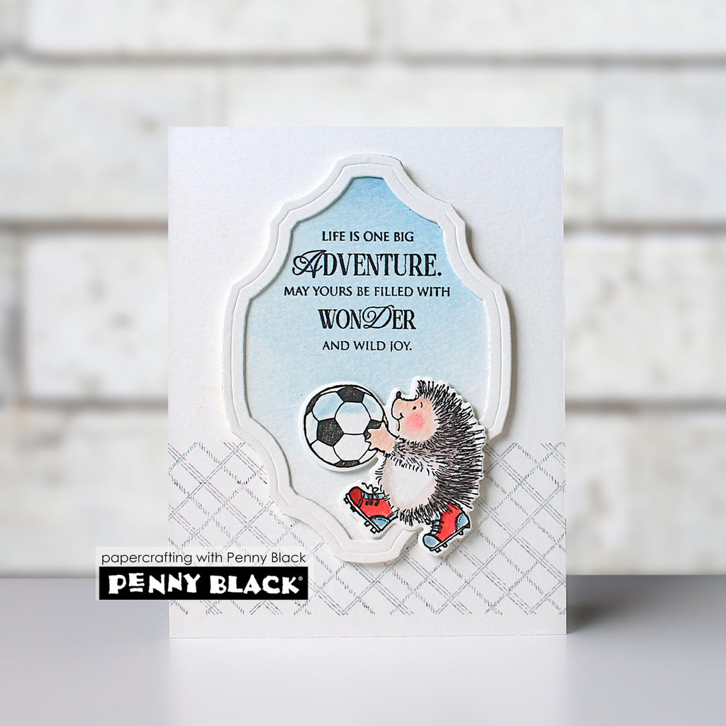 Penny Black Adventurous Belief Clear Stamps 31-234 soccer time