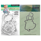 Penny Black Always Near Clear Stamp and Die Set